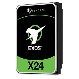 Seagate Exos X24 ST20000NM001H 20TB HDD; 3.5''; 6GB/s SATA  SED Model Fast Format 4Kn/512e; RPM 7200; 5 Year Limited Warranty