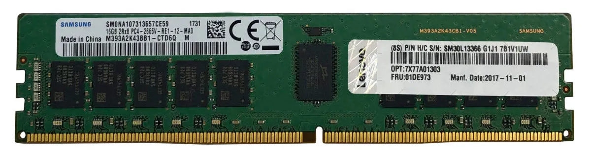 ThinkSystem 64GB TruDDR5 4800MHz (2Rx4) 10x4 RDIMM-A