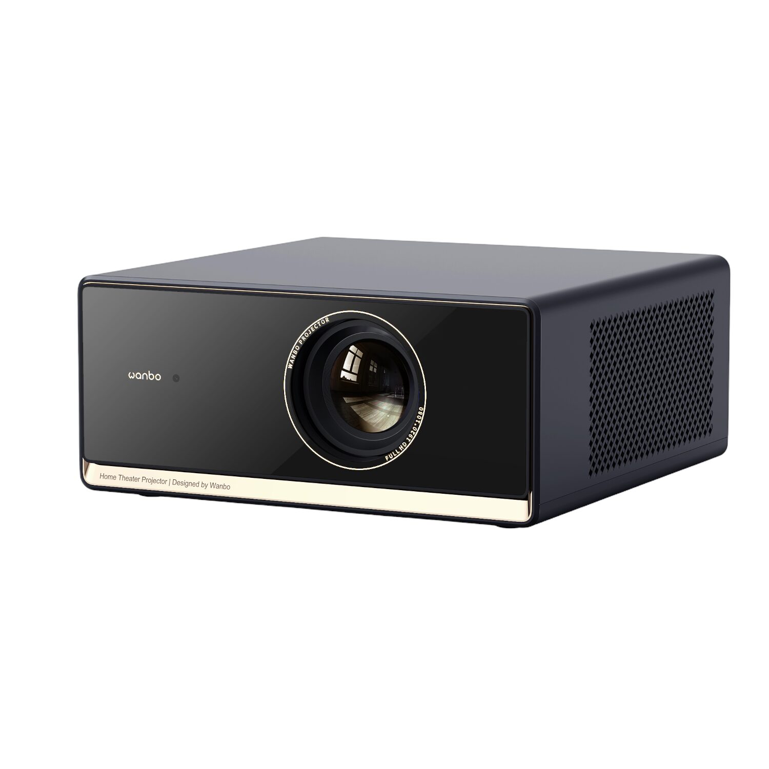 WANBO X5 Pro Full HD Smart Projector (1080p, 1100 ANSI Lumens, Android TV, ASA 3.0, 5GHz Wi-Fi, Autofocus)