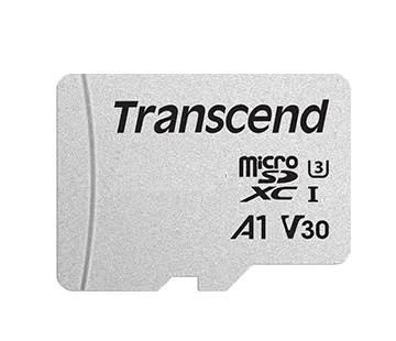 TRANSCEND 300S 8GB MICRO SD UHS-I U1 CLASS10  READ upto 20 MB/S - WRITE up to10MB/S - WITHOUT ADPTOR - 3D NAND - NO ADAPTOR