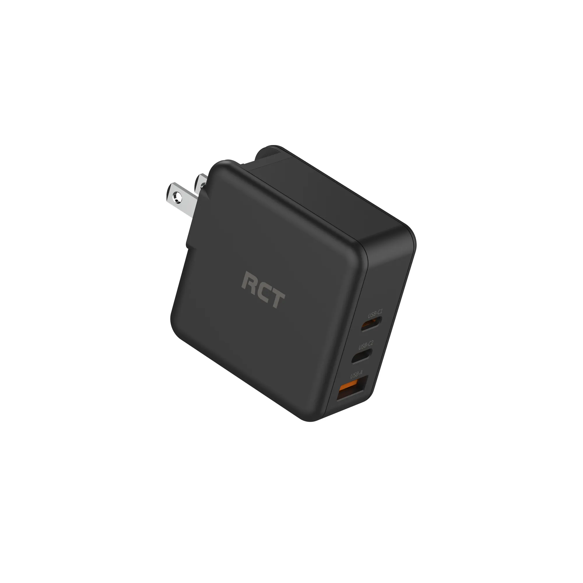 RCT 65W Charging Travel kit - Travel adaptor + (EU+UK+SA) Plug and cable