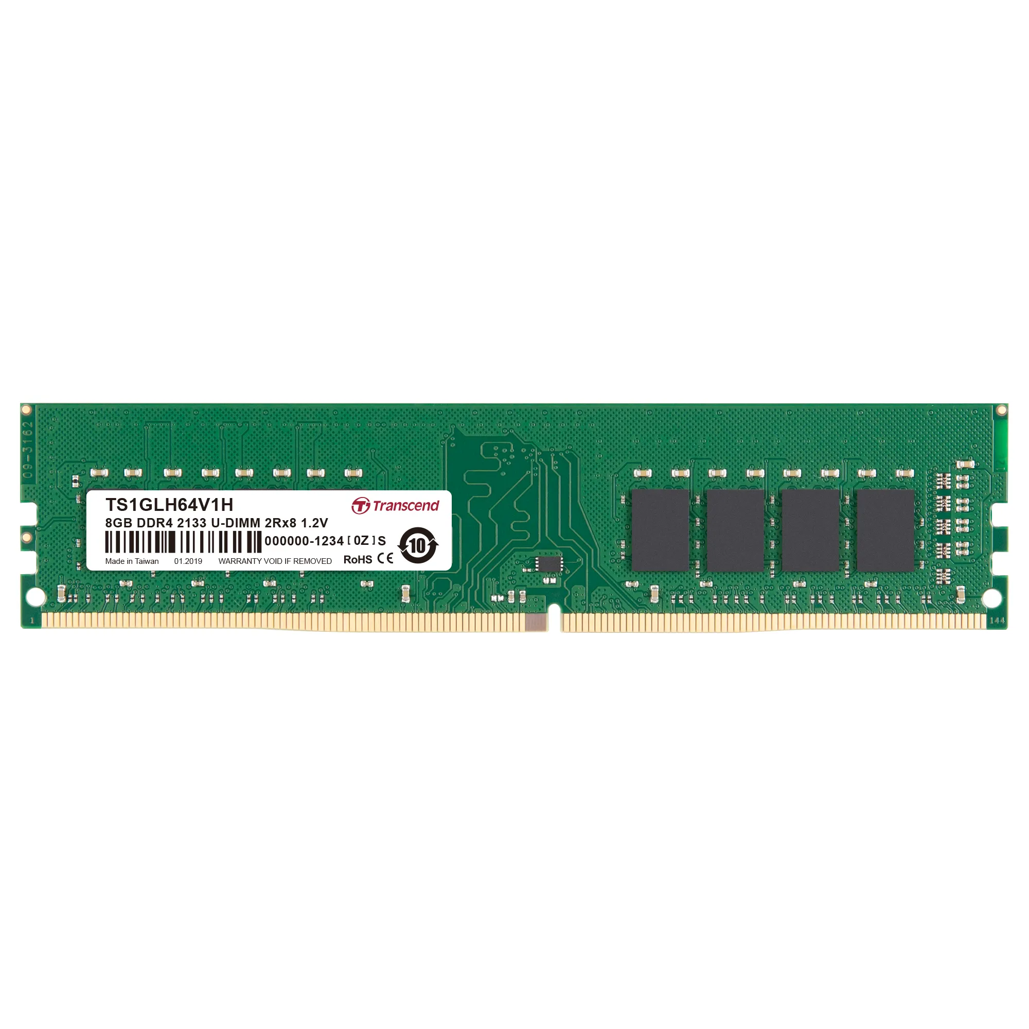TRANSCEND 8GB DDR4-2133 DESKTOP DIMM - CL15