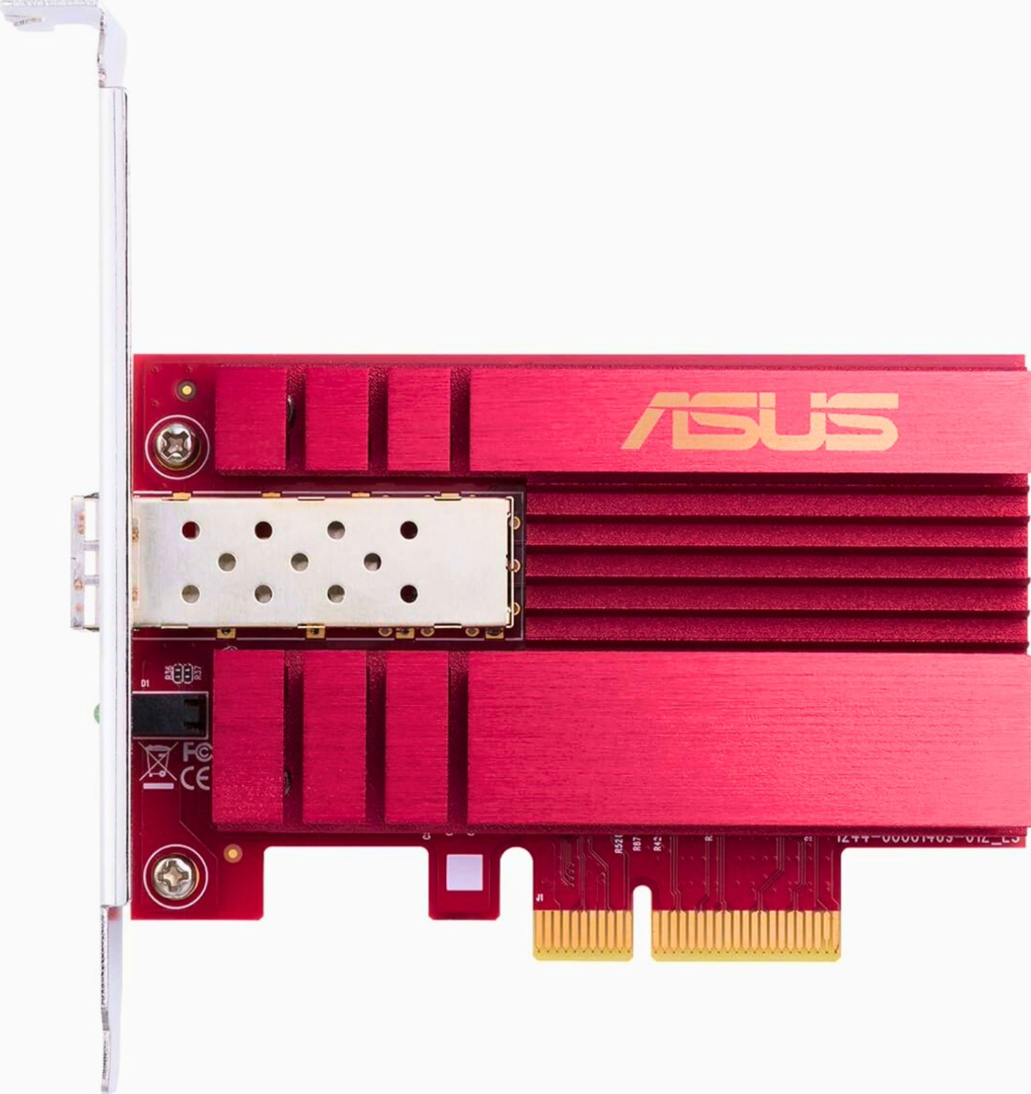 ASUS XG-C100C V3 10Gbps PCIe Network Adapter-RJ45( Red/S)