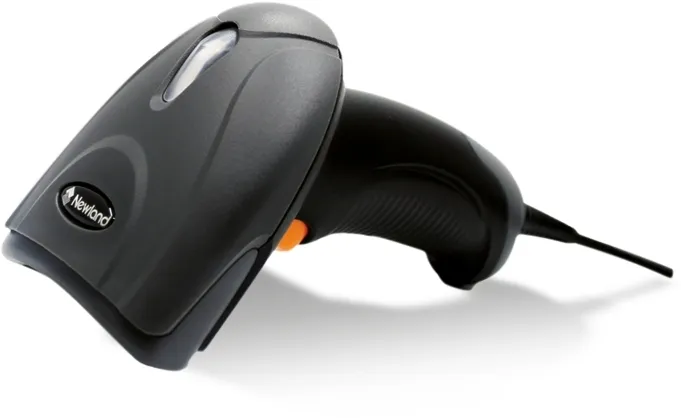 HR10 Sardina 1D CCD Handheld Reader (grey top cover) with USB cable; autosense; incl. foldable stand. (No smart stand support).