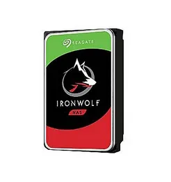 Seagate Ironwolf ST6000VN006 6TB 3.5'' HDD NAS Drives; SATA 6GB/s Interface; 1-8 Bays Supported; MUT: 180TB/Year; RV: Yes; Dual